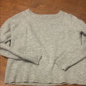 BE COOL Light Gray Women's Crew Neck Sweater